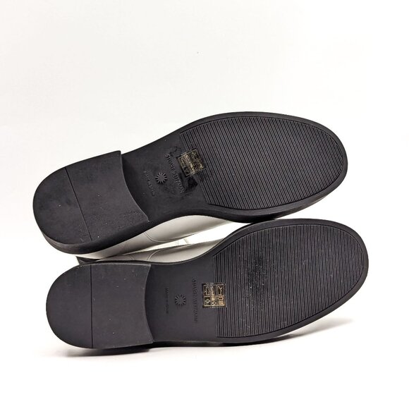 Stuart Weitzman Women Lodge White Leather Front Zip Festival Boots size 7.5 - Picture 4 of 9